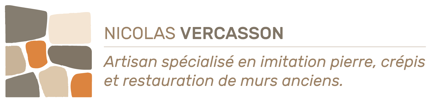 Nicolas Vercasson - Artisan spécialisé en imitation pierre, crépis et restauration de murs anciens.